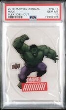 2016 Upper Deck Marvel Annual Hulk Plexi Case Hit SP PSA 10 Pop 2  picture