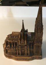 Vintage Statue Of Cologne Cathedral Germany Church Saint Peter Music/Jewelry Box picture