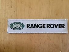 VINTAGE LAND ROVER RANGE ROVER PATCH FROM 1987 picture