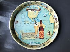 LUCKY LAGER BEER TRAY 