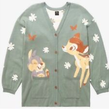 Our Universe Disney Bambi Lg 80th Anniversary Thumper & Bambi Women’s Cardigan picture