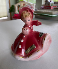 Vintage Josef Original figurine; January Birthday Girl Of The Month With Muff picture