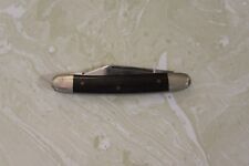 AS FOUND, VTG. 2 BLADE POCKET KNIFE BY HOFFRITZ, STAINLESS, JAPAN picture