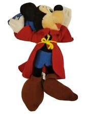 Vintage Walt Disney Fantasia Mickey Mouse Plush Stuffed Toy Sorcerer Plushie picture