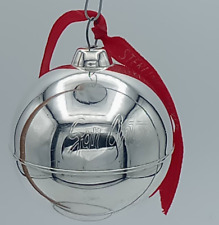 Vintage Towle #886 Sterling Silver San Antonio Saturn Ball Christmas Ornament picture