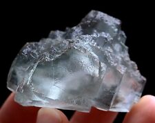 95g Natural Rare Phantom Green Fluorite Mineral Specimen/Yaogangxian China picture