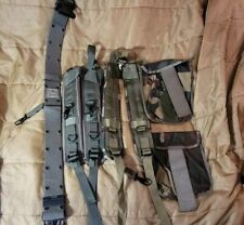 US Military Indiv Equipment Belt ALICE LC-2 Army + Y Straps + H Straps+2 Pouches picture