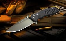 Spartan Blades Knife Pallas Black Out MagnaCut Black Aluminum Handles picture