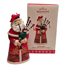 2017 Hallmark Keepsake Scotland Santas From Around the World Christmas Ornament picture