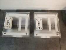 2x Lot Of 7x7 Slat Wall Cell Phone Store Displays picture
