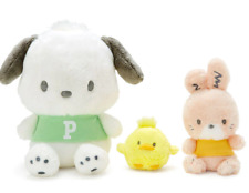 Sanrio Original Pochacco Plush Set Spring Breeze Series Japan Set Of 3 Plushies picture
