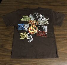 Vintage Busch Gardens Shirt Youth Large Defy The 5 Double Sided 90s Y2K Coasters picture