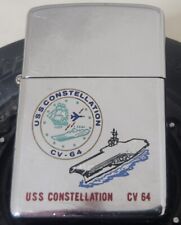 USS Constellation CV 64 Vintage ZIPPO Lighter  picture