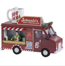 Lemax Johnnies Hot Chocolate Holiday Village Carnival Food Truck Accent picture