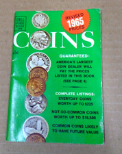 COINS ~ Revised 1965 Prices ~ Dell Purse Book 1308 PB Booklet Book picture
