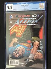 Action Comics #0 Variant Cover CGC 9.8 WHITE PAGES 2012 picture
