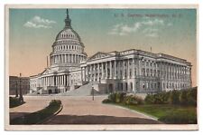 Vintage U.S. Capitol Washington DC Postcard c1915 White Border picture
