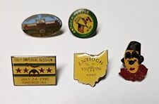 Lot of 5 Antioch Shriners Masonic Temple Hat Pins picture