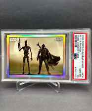 PSA 10 2022 Star Wars The Mandalorian Chrome IG-11 and Mando Concept Art IC-4 picture
