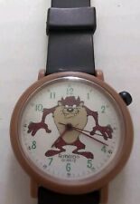 Vintage Warner Bros Tasmanian Devil Watch,1993, Working, Acrylic Back picture