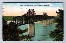 Vicksburg MS-Mississippi, Bridge over Mississippi River, c1951 Vintage Postcard picture