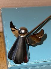 Vintage Silver Plated Angel Candle Snuffer Snuff picture