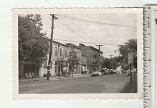 Vtg photo New Rochelle NY River Street View From Oak Street Looking south 1961 picture