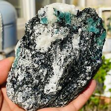 1.2lb Large Rough Natural Emerald Gemstone Green Blue Crystal Specimen Mananjary picture