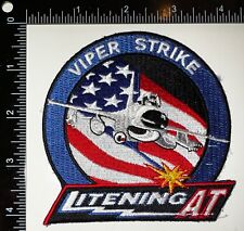 USAF Litening AT Viper Strike Precision Attack Targeting System Patch picture
