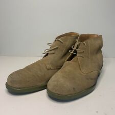 Genuine British Army Issue Soldier Desert Nubuck Suede DMS Sole Ankle Boots 9 M picture