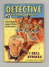 Detective Fiction Weekly Pulp Jan 22 1938 Vol. 116 #6 VG+ 4.5 picture