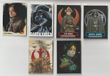 2016 Topps Star Wars Rogue One Series 1 Full BASE Set 1-90 & 5 Subsets picture