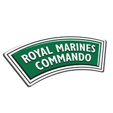 ROYAL MARINES COMMANDO PATCH STICKER - ROYAL NAVY - BRITISH - SPECIAL FORCES picture