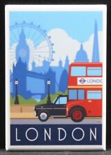 London Vintage Travel Poster 2