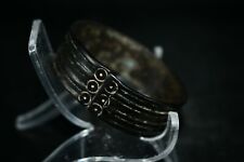 Fine Ancient Bactrian Bronze Bracelet Bengal from Balkh Dawlat Abad  picture