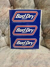 Vintage 1991 Bud Dry Draft Decal Sticker (3) NOS picture