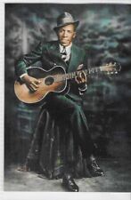 Blues Legend Robert Johnson Colorized Re-Print 4x6 #SF2007 picture