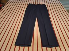 U.S. Air Force Men's Poly/Wool Tropical AF Blue 1608 Class 14 Trousers Size 36 S picture