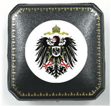 German Prussian Reich Eagle Royal Silver Coin Mark Thaler Case Medal Case Box G picture