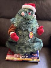 New Vintage Rock-A-Long Oh Christmas Tree 2003 Animated Singing Dancing 18” Tall picture