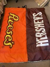 Vintage 90's Hershey's Chocolate / Reese's Adult Size Sleeping Bag  picture