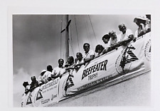 1990s Whitbread Round The Race World Sailing Beefeater Trophy Boat Vintage Photo picture