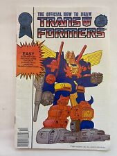 The Official How To Draw The TRANSFORMERS #2 (Blackthorn Publishing, Dec 1987) picture
