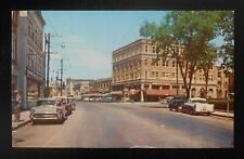 1961 Main Street at Central Square Old Cars Traffic Lights Sanford ME York Co PC picture