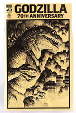 Godzilla: 70th Anniversary #1E VF; IDW | RI 1:50 Variant Art Adams - we combine picture