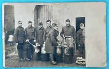 American Soldiers During Rhineland Occupation. Circa 1919. Real Photo Postcard picture