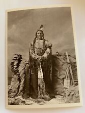 AZUSA Post Card LITTLE BIG MAN Oglala Sioux Warrior 1877 picture