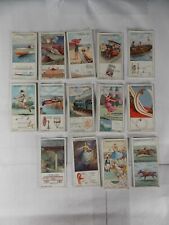 Lot of 14 Ogdens Cigarette Cards Marvels of Motion 1928 picture