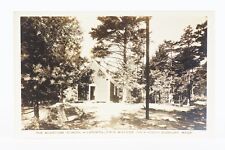 Redstone Schoolhouse Longfellow's Wayside Inn South Sudbury Mass RPPC 1900s picture