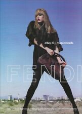 FENDI 1-Page PRINT AD Fall 2006 ANGELA LINDVALL Karl Lagerfeld PRETTY GIRL picture